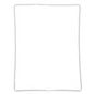 CoreParts White Plastic Mid Frame for Apple iPad 3/4