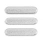 CoreParts Apple iPad Air 2 Silver Side Buttons (3 pcs-set) including Power Button and Volume Button