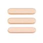 CoreParts Apple iPad Air 2 Gold Side Buttons (3 pcs-set) including Power Button and Volume Button