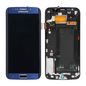 CoreParts LCD Screen and Digitizer with Front Frame Assembly Sapphire Samsung Galaxy S6 Edge Series