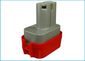 CoreParts Battery for Makita PowerTool 14Wh Ni-Mh 9.6V 1500mAh Red + Grey, 1022DW, 6014DW, 6200D, 6200DW, 6201D, 6201DW, 6201DWH, 6202D, 6202DW