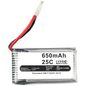 CoreParts Battery for Cheerson RC Hobby 2.4Wh Li-Pol 3.7V 650mAh for Cheerson CX-30W