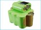CoreParts Battery for Euro Pro Vacuum 43.2Wh 14.4V Ni-Mh 3000mAh Green, Shark EP750, Shark EP750 100350