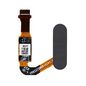 CoreParts Huawei P20 Home Button with Flex Cable - Black