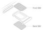 CoreParts Dual Sim Card Tray Apple iPhone 11 Original New, White