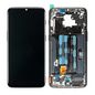 CoreParts LCD Screen with Digitizer OnePlus 6T Original New, with Front Frame Assembly Black