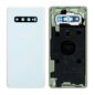 CoreParts Samsung Galaxy S10 Plus Series Back Cover with Adhesive - wi White