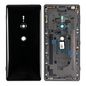 CoreParts Back Cover with Mid Frame, Black, Sony Xperia XZ2