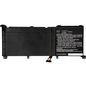 CoreParts Laptop Battery for Asus 56Wh Li-Pol 15.2V 3700mAh Black, G501, G601J, G60JW4720, N501JW-1A, N501JW-1B, N501JW-2A, N501JW-2B