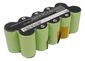 CoreParts Battery for Gardena Gardena 36Wh Ni-Mh 12V 3000mAh Green, for Gardena 2110, 2150