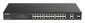 D-Link 26-Port Smart Managed Switch with 24 PoE+ and 2 Combo RJ45/SFP ports. PoE budget 370W