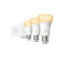 Philips by Signify Hue White Ambiance Starter kit E27 Warm-to-cool white light Hue Bridge included Control with app or voice* Simple setup