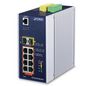 Planet Industrial L3 8-Port 10/100/1000T 802.3bt PoE + 2-Port 1G/2.5G SFP + Managed Ethernet Switch