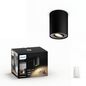 Philips by Signify Hue White Ambience Pillar single spotlight Dimmer switch included GU10 Black Smart control with Hue bridge*