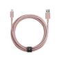 Native Union Belt Cable XL, USB-A - Lightning, 3 m, Rose