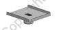 Ergonomic Solutions STAR Micronics TSP 700 Printer Plate, straight angle - BLACK