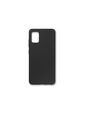 eSTUFF Silk-touch Silicone Case for Samsung Galaxy A51 - Black