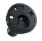 Bachmann UTE socket, 89x75 mm, black