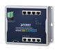 Planet Industrial 8-Port 10/100/1000T + 2-Port 100/1000X SFP Wall-mount Managed Switch