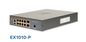 Cambium Networks cnMatrix Switch EX1010-P 20 Gbps throughput, 8 PoE enabled ports, 8 10/100/1000 ports, 2 SFP Uplink ports