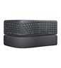 Logitech Ergo K860 keyboard RF Wireless + Bluetooth QWERTY Nordic Black