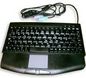 CoreParts Tastatur med touchpad for rack USB med touchpad, Svensk layout 12 funksjonstaster