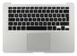 CoreParts Top Case with Keyboard Danish and Touch Pad MacBook Air 13 A1466