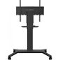 ViewSonic ViewBoard Moto Trolley Stand , Max 500mm High Adjust,  90 degree tilt, support up to 86" (Wall mount included)
