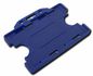 Capture Dual Sided Card Holder - Mid Blue - Pack of 100