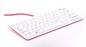 Raspberry Pi Keyboard, QWERTY (Italy) Red, White