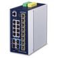 Planet Industrial L3 8-Port 10/100/1000T + 8-Port 1G/2.5G SFP + 4-Port 10G SFP+ Managed Ethernet Switch