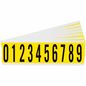 Brady 3440 Series Repositionable Number and Letter Labels