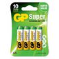 GP Batteries Super Alkaline AA, 15A/LR06, 4-pack