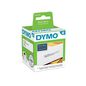 DYMO Standard Address Labels, 28x89 mm, 2x 130 Labels