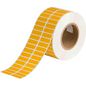 Brady 76 mm Core Glossy Yellow Polyester Barcode and Rating Plate Labels