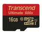 Transcend Transcend, 16GB, microSDHC, Class 10, UHS-I, 600x, 90MB/s