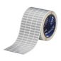 Brady 76 mm Core Metallised Glossy Polyester Rating Plate Labels