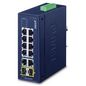 Planet Industrial 8-Port 10/100TX + 2-Port Gigabit TP/SFP Combo Ethernet Switch