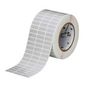 Brady 3" Core Matte Silver Polyester with Rubber Adhesive Labels
