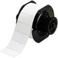 Brady B33 Series Polyester with Permanent Rubber-based Adhesive Labels, 1500 Labels, Matte, White