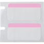 Brady Thermal Transfer Printable Labels, Polyester, Pink, White