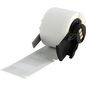 Brady Rotating Self-laminating Vinyl Labels for M611, BMP61 and BMP71, 100 Labels, White/Transparent