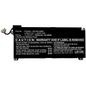 CoreParts Laptop Battery for HP 57Wh Li-ion 11.55V 5100mAh Black, for HP Notebook, Laptop Omen 15-DH0000NA, Omen 15-DH0000NX, Omen 15-DH0001NS, Omen 15-DH0002NG, Omen 15-DH0002NL, Omen 15-DH0002NS, Omen 15-DH0003LA, Omen 15-dh0004UR, Omen 15-DH0009NJ, Omen 15-DH0010NG, Omen 15-D