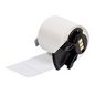 Brady Nylon Cloth Wire and General ID Labels, 250 Labels, Matte, White