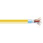 Black Box CAT6A 650-MHz Solid Bulk Cable - Shielded, PVC, Yellow, 1000-ft. Spool