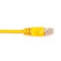 Black Box CAT6 Patch, Stranded, Yellow, 0.9m