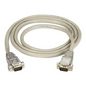 Black Box DB9 Extension Cable with EMI/RFI Hoods, Beige, Male/Male, 75ft. (22.8m)