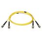 Black Box Single-Mode, 9-Micron Duplex Fiber Optic Cable, LC-LC, PVC, 1-m (3.2-ft.)