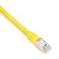 Black Box CAT5e 100-MHz Ethernet Patch Cable with Molded Slimline Boots - F/UTP