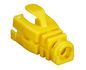 Black Box Snap-On Snagless Cable Boot - Yellow, 50-Pack